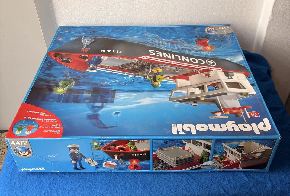 Playmobil 4472 Frachtschiff / Containerschiff "Conlines" NEU - Bild 4 von 4