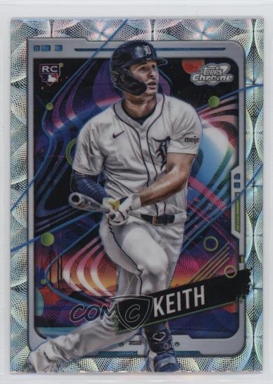 2024 Topps Cosmic Chrome Nucleus Refractor Colt Keith #195 Rookie RC