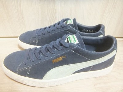 2020 Puma Suede Vtg Color Navy Silver 382564-01 Sneaker without box Men Us9