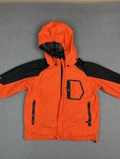 EUC Killtec Level 2 Ski Jacket Orange Waterproof Windproof Breathable Sz Kids 6