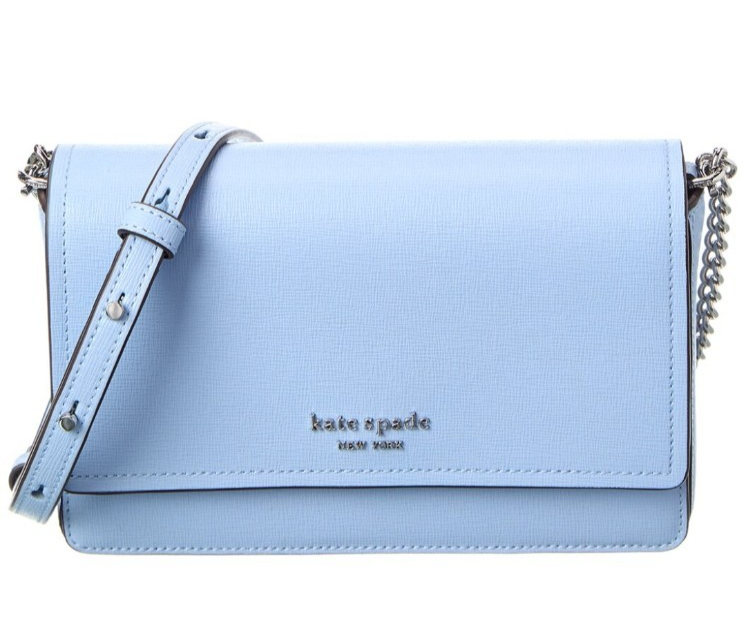 kate spade- Morgan- Saffiano Leather Flap Wallet/ Xbody- North