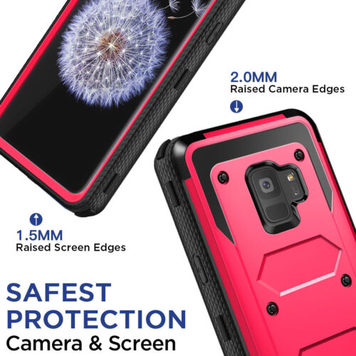 Für Samsung Galaxy S9 / S9 Plus Hülle Stoßfest Robust Handyhülle / Hartglas - Bild 45 von 64