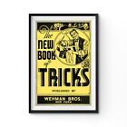 1925 Wehman Magic Tricks Poster! (up to full-size 24" x 36") - Vintage - Antique