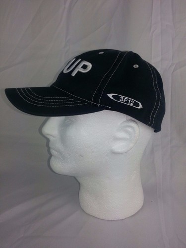 3 bolas de golf 3F12 gorra sombrero Flexfit L - XL azul algodón spandex - Imagen 2 de 5