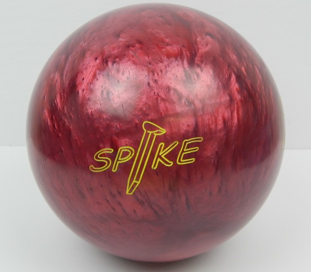 Vintage Hammer Spike Red Swirl Bowling Ball OOAOOO711 Made In USA eBay