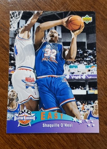 Shaquille O'Neal 1992-93 Upper Deck #424 All Star Weekend Rookie Card RC Magic