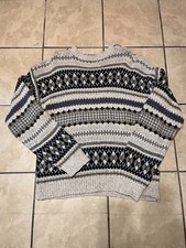 Vintage Made In USA Fieldmaster Knit Sweater Sz L