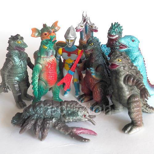 Iwakura Bullmark Godzilla Legend - set of 10 pcs with tower Iwakura Bullmark Godzilla Legend - set of 10 pcs with tower