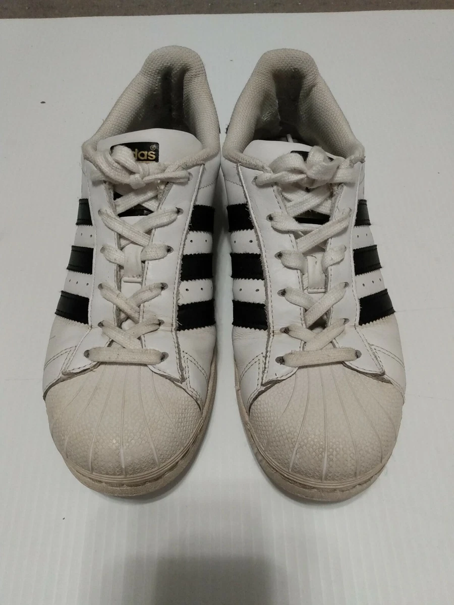 Adidas Superstar La Marque Aux 3 Bandes Black Men's running Sz.8 | eBay