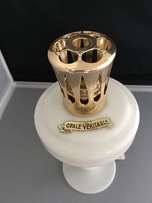 Lampe Berger Véritable - Faïence Marron - Made In France - 14cm