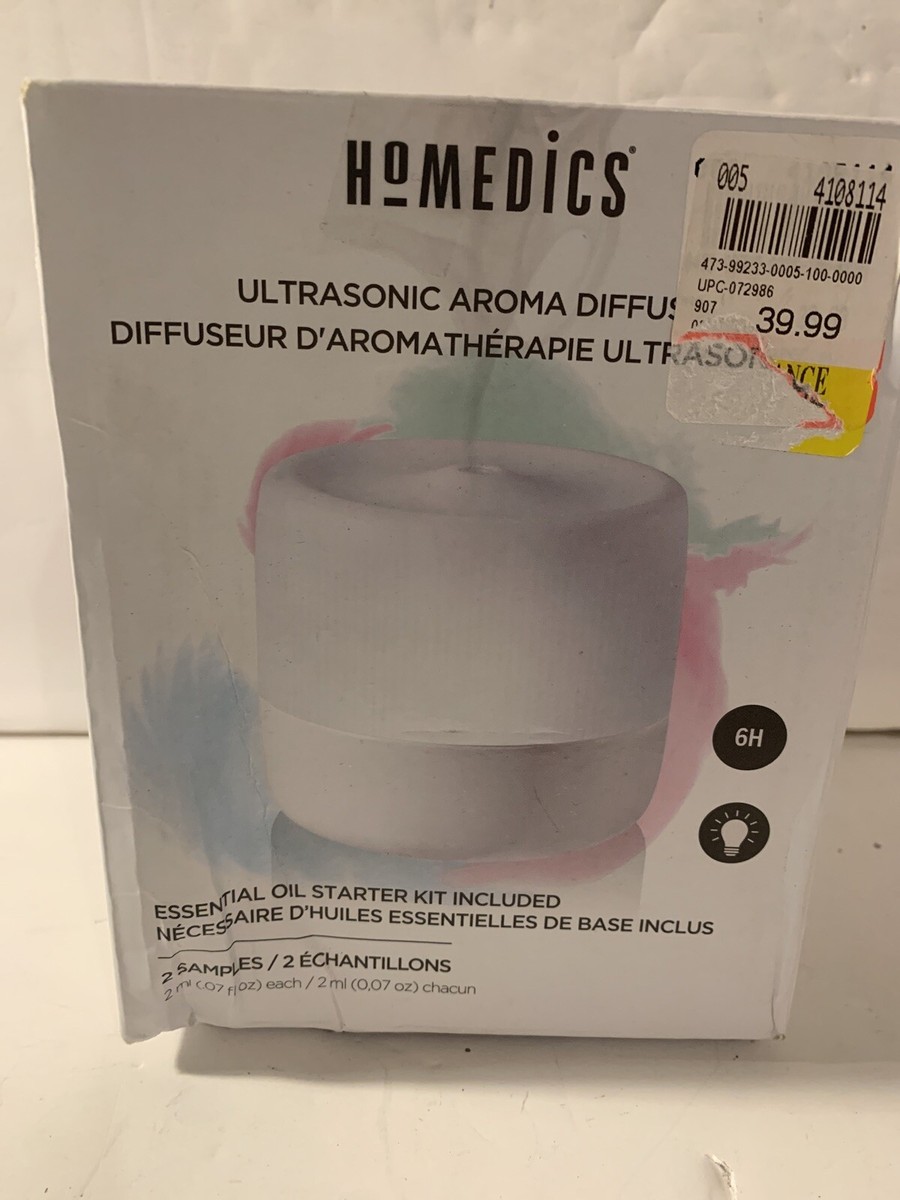 HoMedics Ultrasonic Aroma Diffuser | Color Changing | eBay
