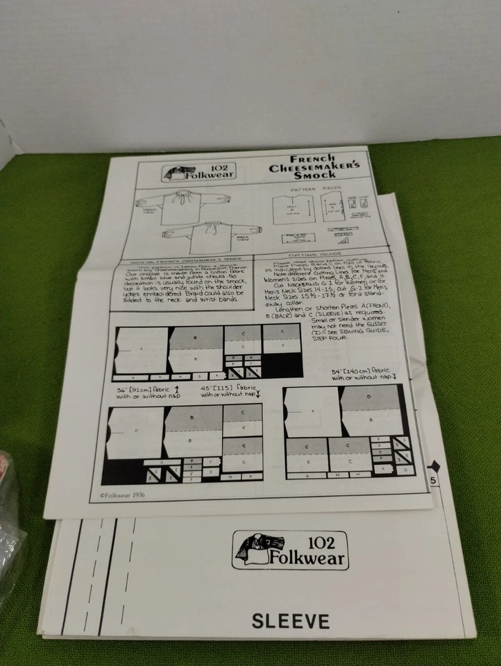 folkwear sewing patterns #113 Japanese Kimono Costume Dress up Ladies Teen - Image 3 of 3