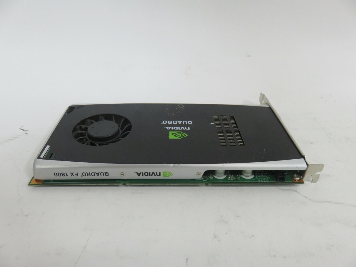 NVIDIA Quadro FX1800 Video Graphics Card GDDR3 PCI-E | eBay