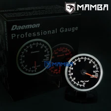 MAMBA 60mm Electronic LED Performance Turbo Oil Pressure Gauge Kit