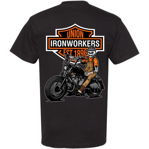 IRONWORKER T-SHIRT | SCHWEISSSER T-SHIRT| BLAUER KRAGEN T-SHIRT| IRONWORKER GEAR | - Bild 1 von 2