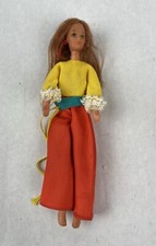 1970 Rock Flowers 6.5" doll by Mattel w/original Flares n' lace outfit