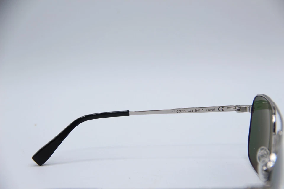 NUEVAS GAFAS DE SOL CANALI CO 205 C02 PLATEADAS NEGRAS ESPEJADAS MARCOS AUTÉNTICOS 56-16 Foto 3 de 4