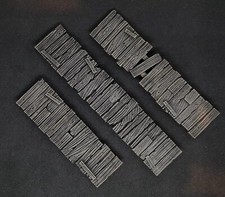 wargames scenery walkways for Mordheim, Frostgrave D+D etc. x3 (unpainted)