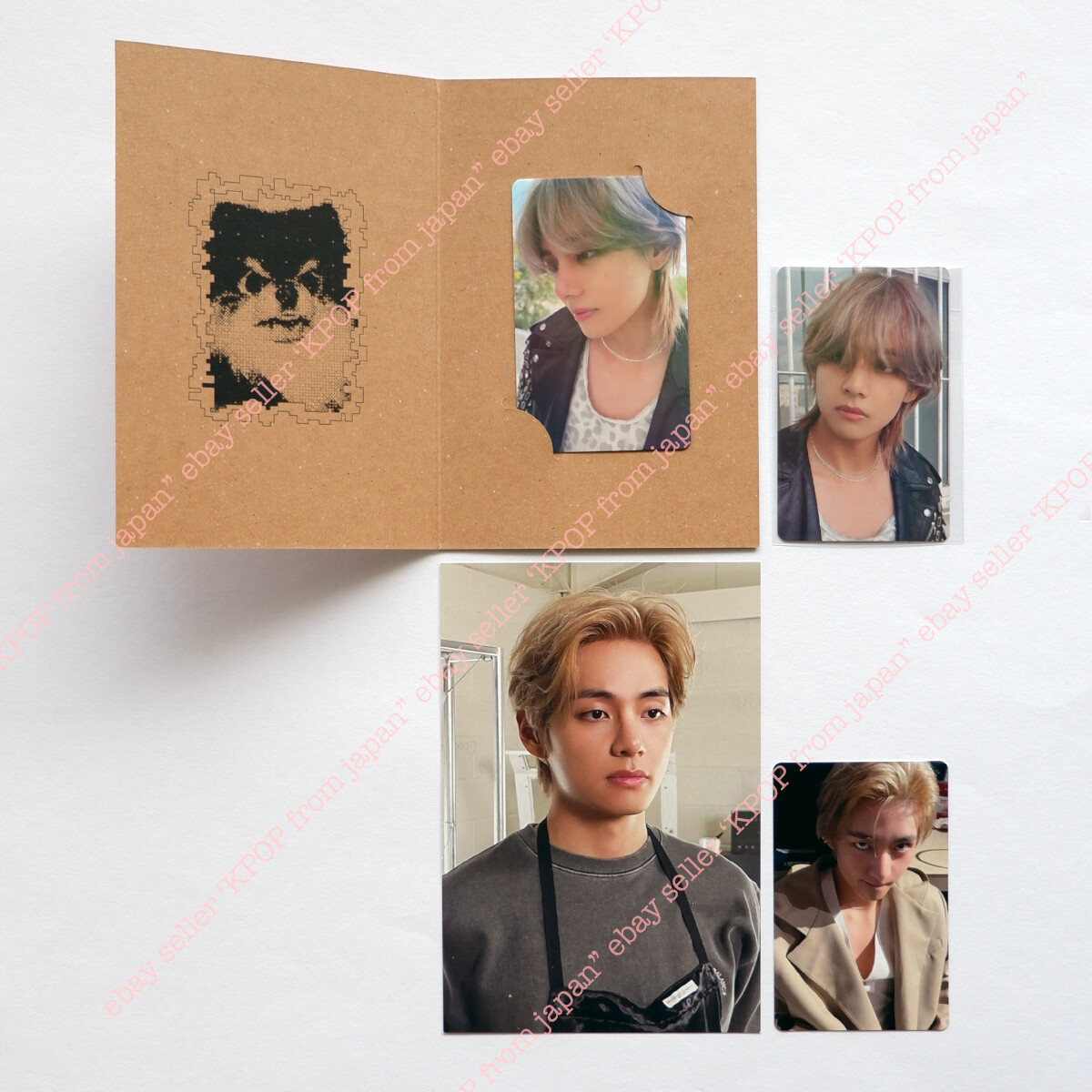 V Layover JPFC UMS Japan Limited POB Photocard Postcard BTS