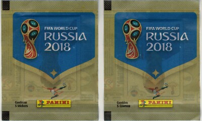 Brazil sold Version 2018 Panini FIFA World Cup Russia 2018 Soccer sticker Pack 
