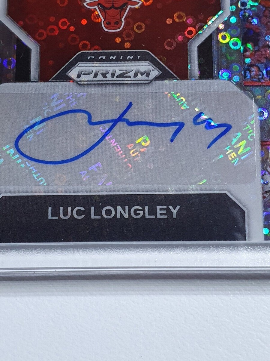 2022 Panini Prizm Luc Longley AUTO FAST BREAK Autographs Holo