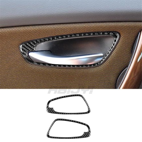 22Pcs Carbon Fiber Full Interior Kit Cover Trim For BMW 1 Series E82 E88 08-13 - Picture 3 of 12