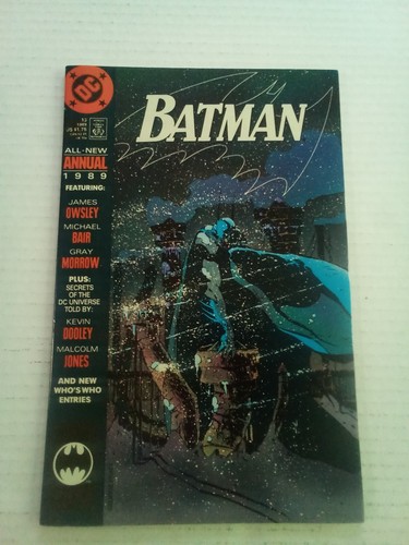 Batman Annual #13 (1989) Gives History of Bruce Wayne, Dick Grayson, Batgirl!