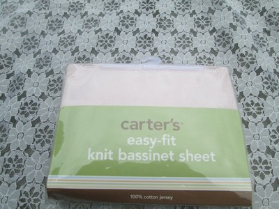 carters easy fit jersey bassinet sheet