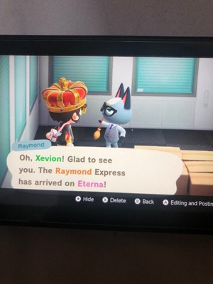 Raymond Animal Crossing Ebay