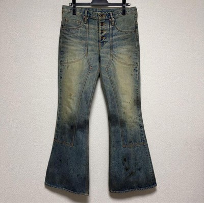 ヨ*リ様 SUGARHILL OILED FADE BELL BOTTOM DE SUGARHILL