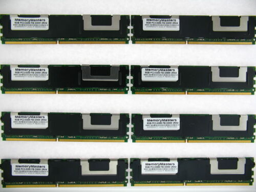 64GB (8x8GB) DDR2 FB Fully Buffered PC2-5300F 667 Memory HP Workstation xw8600 - Picture 2 of 3