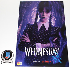 LUIS GUZMAN SIGNED 'WEDNESDAY' GOMEZ ADDAMS 11x17 SHOW POSTER BECKETT COA LUIS GUZMAN SIGNED 'WEDNESDAY' GOMEZ ADDAMS 11x17 SHOW POSTER BECKETT COA