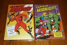 Captain Midnight Archives Volume 1 and 2, SEALED, Fawcett Dark Horse hardcovers