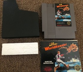 NES The 3D Battles of WorldRunner CIB Game Tested Working Cart Authentic