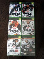 Lot Of 6 - Brand Nhl Games (2002, 2003, 2004, 2005, 06, 07) Microsoft Xbox Lot Of 6 - Brand Nhl Games (2002, 2003, 2004, 2005, 06, 07) Microsoft Xbox