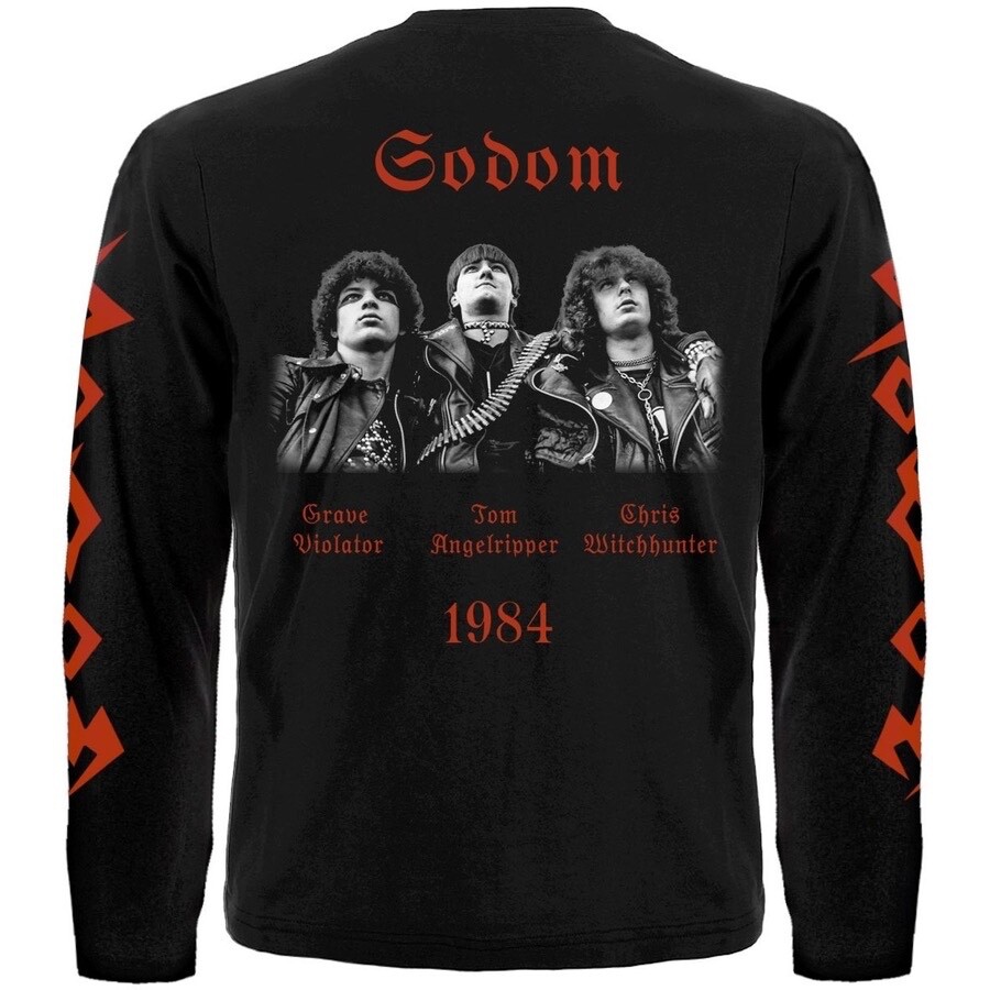 Sodom 長袖Tシャツ 1984年デザイン お買い得品 1984年」byジョージ
