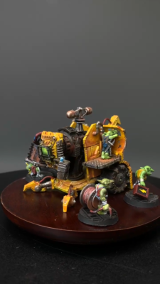 Mek Gunz Smasha Gun Orks Warhammer 40K army Presale Painted Games
