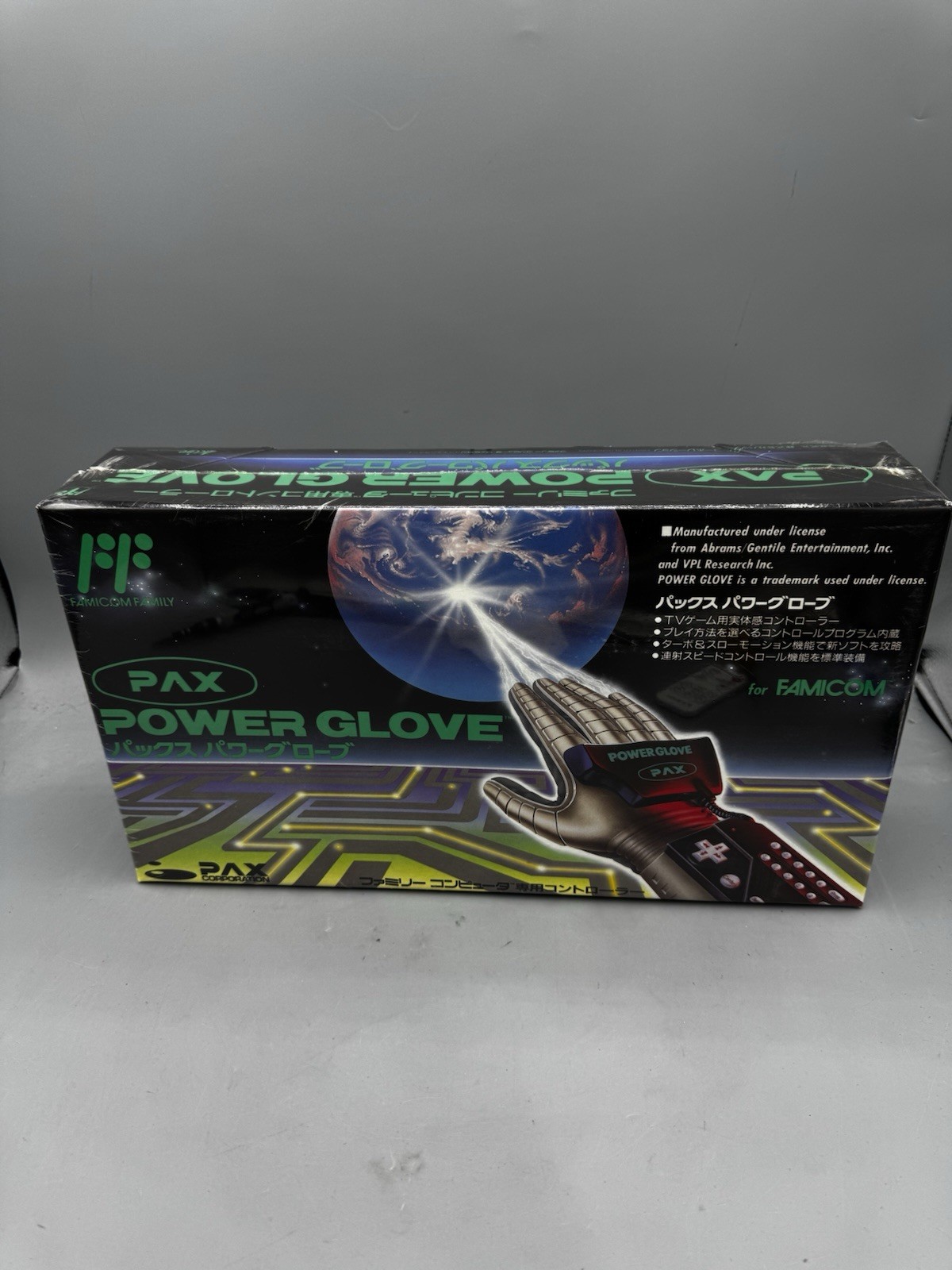 Nintendo Famicom PAX POWER GLOVE Brand New Family JAPAN Game BRAND NEW SEALED