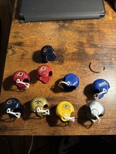 BEARS SAINTS PACKERS Redskins SEAHAWKS GIANTS OPI Gumball NFL MINI Helmet LOT 9