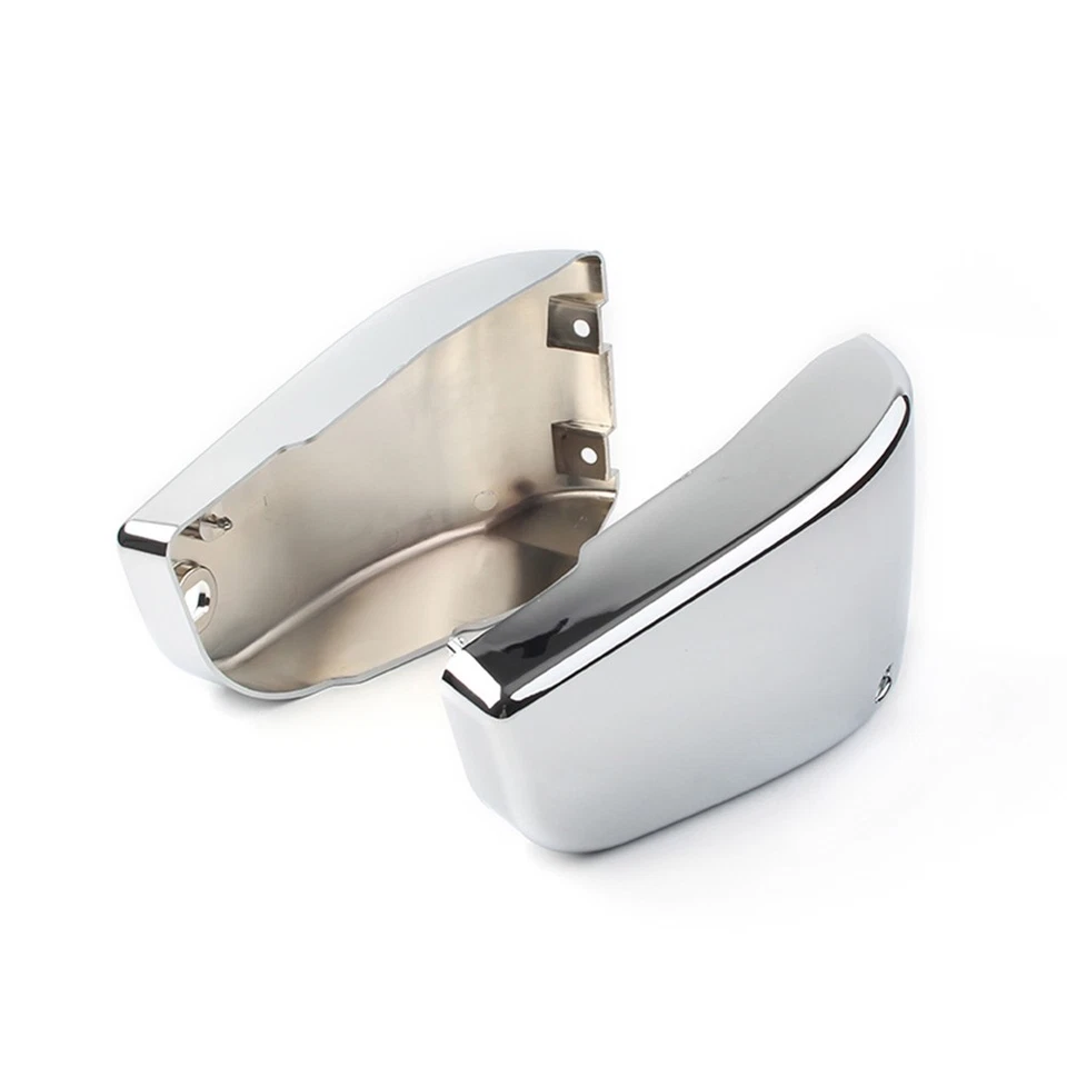 For Kawasaki Vulcan VN1500 Classic Nomad Chrome Battery Side Fairing Cover - Image 3 of 4