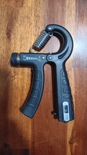 Adjustable Black Hand Grip Strengthener 5 kg to 60 kg Resistance