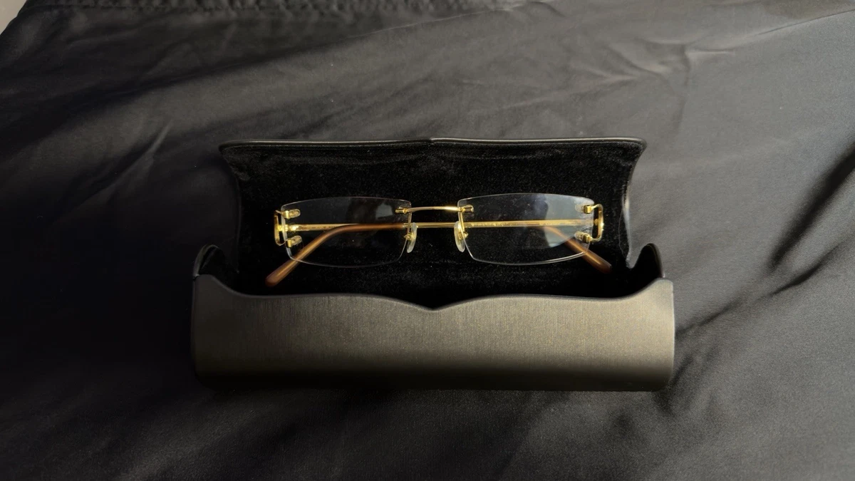 Cartier Clear Square Sunglasses for Men for sale | eBay
