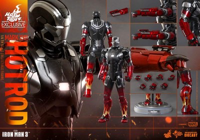 [Movie Masterpiece] Iron Man 3 1/6 Scale Figure Iron Man Mark 22 (Toy Sapiens Ex