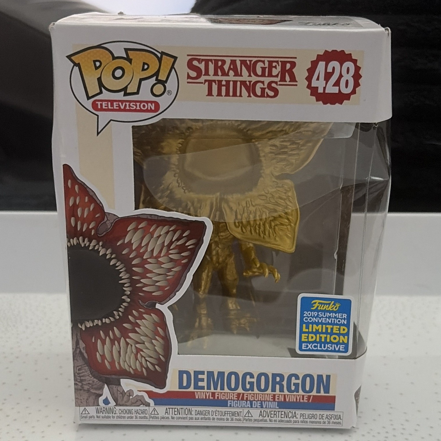 Funko Pop! Vinyl: Pop! Television Stranger Things Demogorgon Gold #428