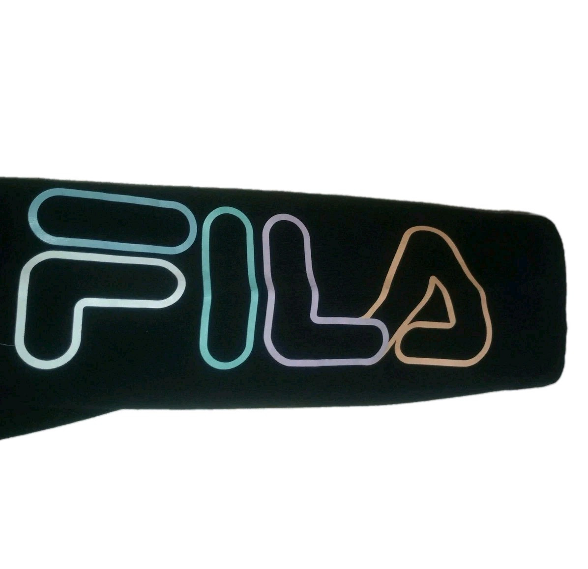 Leggings donna Fila neri vita alta misto cotone morbidi slim comodi taglia S