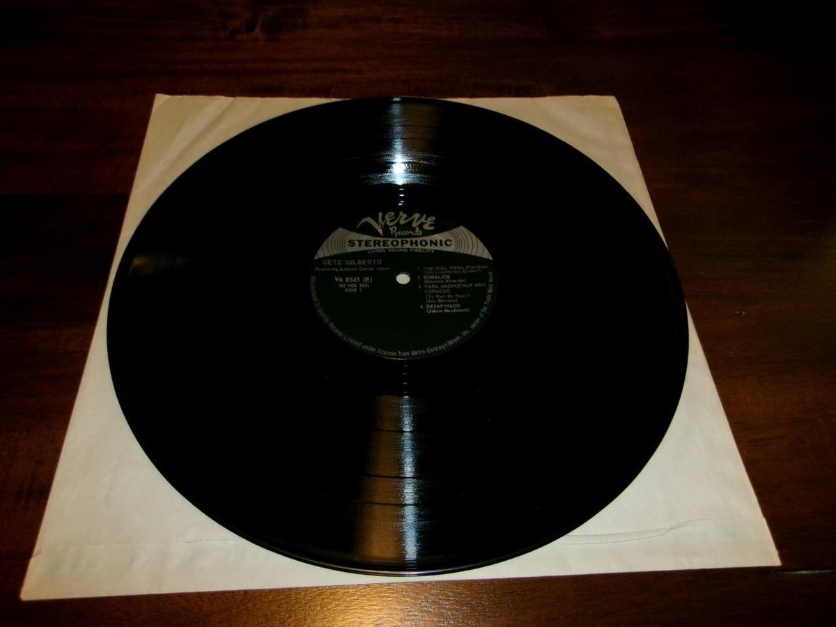 STAN GETZ / JOAO GILBERTO LP VERVE V6-8545 ORIGINAL 1st PRESSING