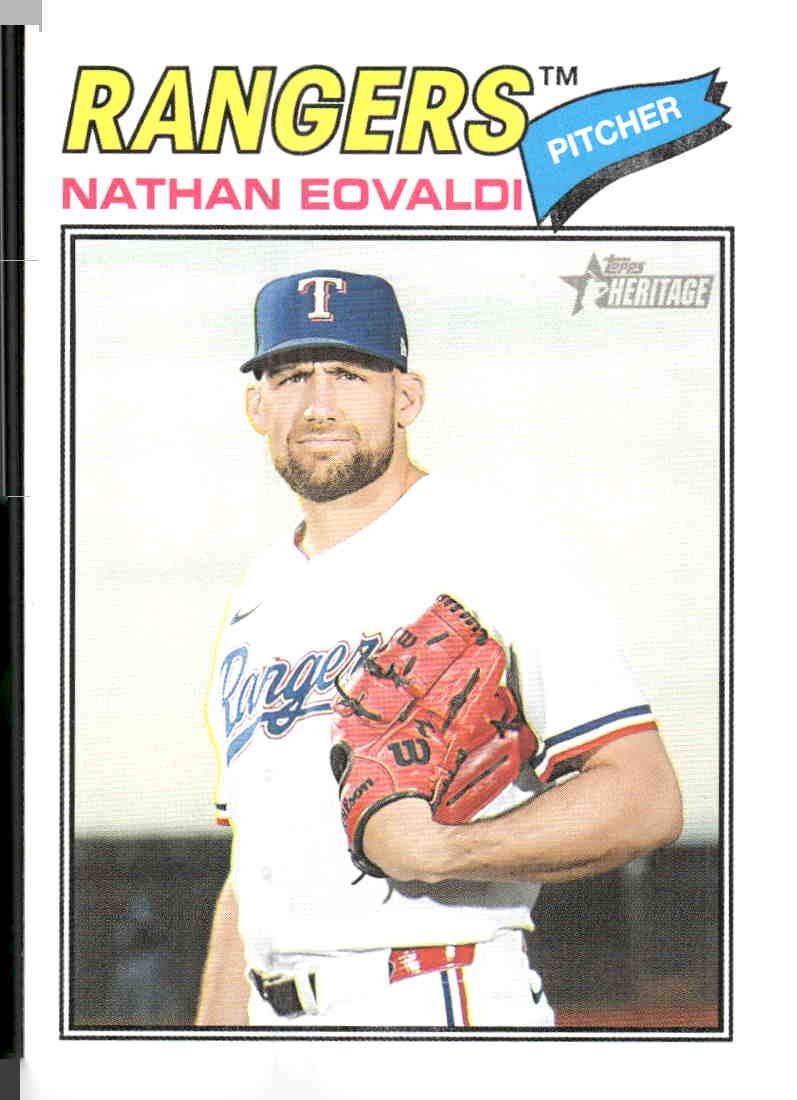 2026 Topps Heritage #40 Nathan Eovaldi