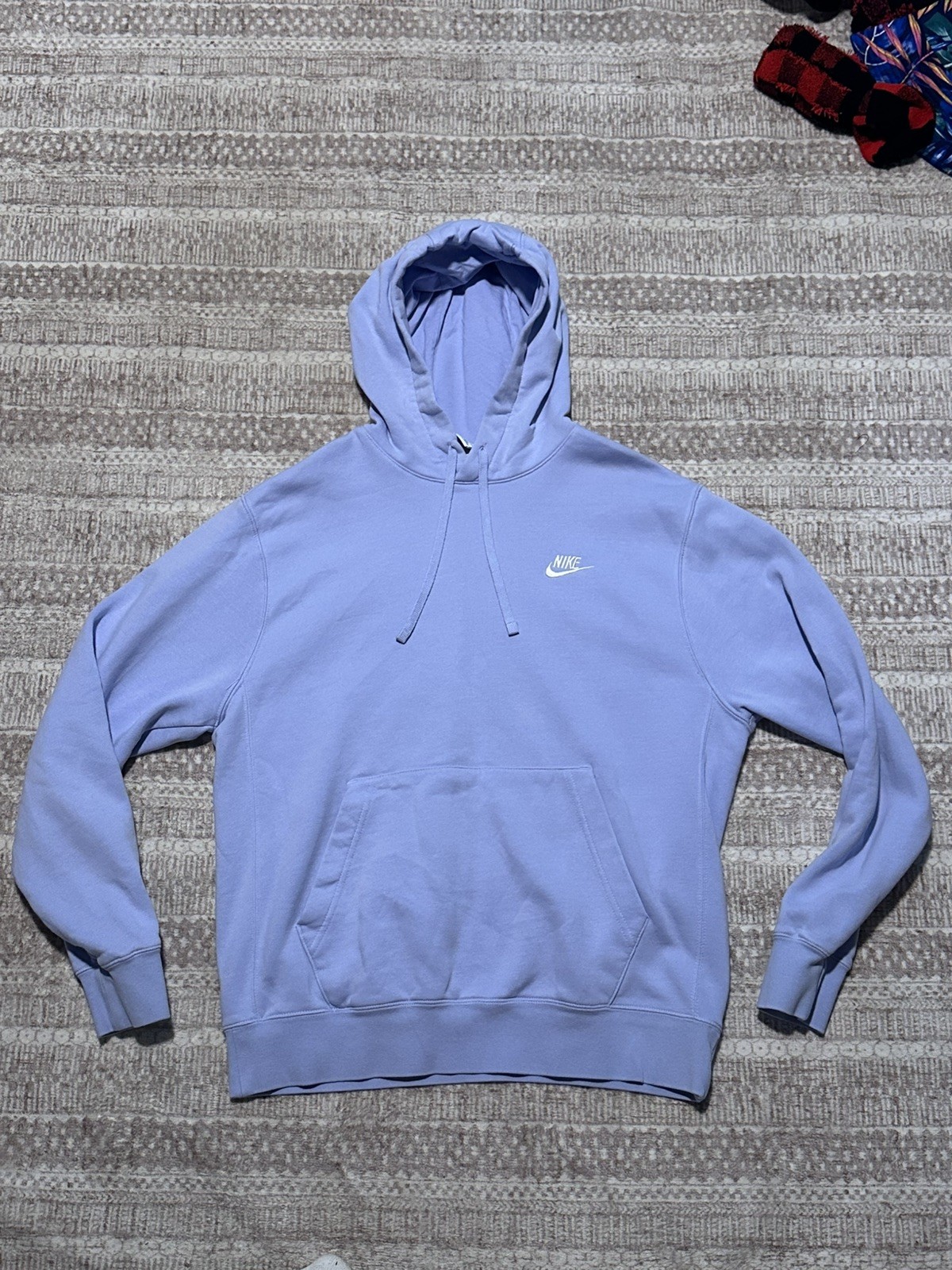 Men’s Nike Sportswear Club Fleece Size M Light blue/purple