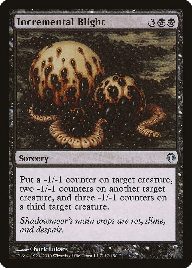 MTG Incremental Blight  - Archenemy #017