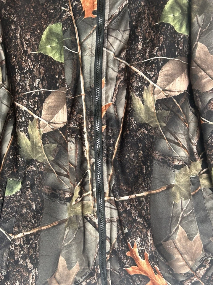 WFS Element Gear Jacket Mens L "Soft Shell" Hunting "Burly Camo" - Image 2 of 4